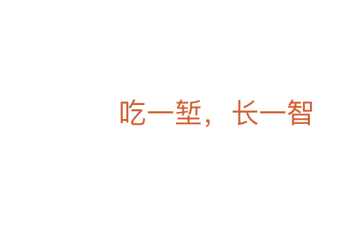 吃一塹,長一智