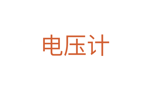 電壓計