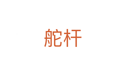 舵桿