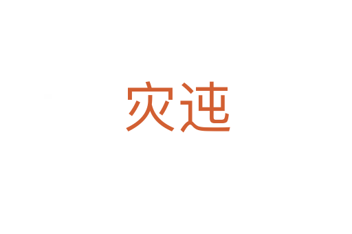 災迍