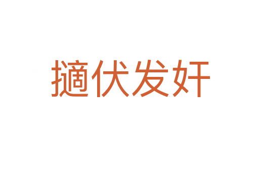 擿伏發(fā)奸