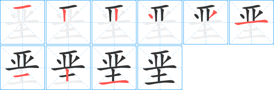 堊的筆順?lè)植窖菔?>
					
                    <hr />
                    <h2>堊的基本信息</h2>
                    <div   id=