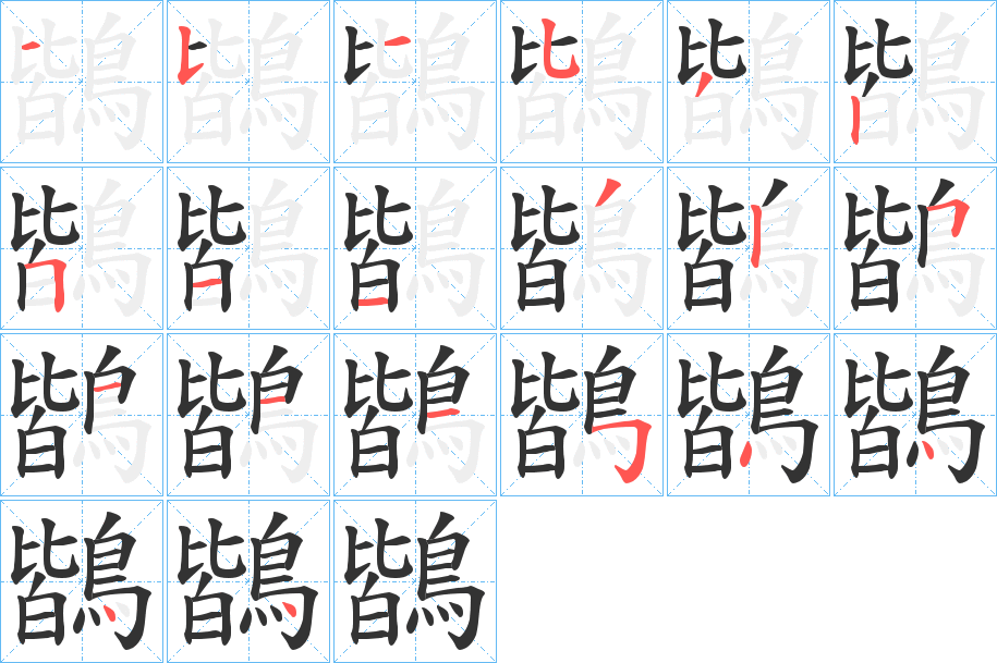 鶛的筆順?lè)植窖菔?>
					
                    <hr />
                    <h2>鶛的基本信息</h2>
                    <div   id=